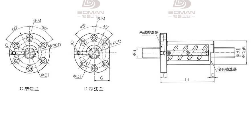 KURODA GR3205ET-DALR 日本黑田丝杆是什么材料