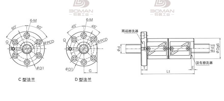 KURODA GR4006FD-DAPR 日本黑田丝杆是什么材料