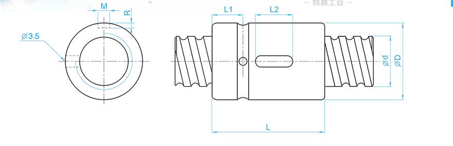 TBI SCI03210-4 tbi滚珠丝杆的规格表说明