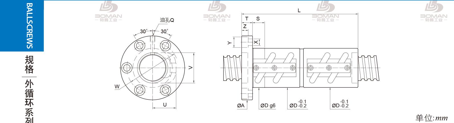 PMI FDVC-2806-3.5 PMI转造级滚珠丝杠型号说明